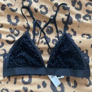 Aerie Leopard Bralette
